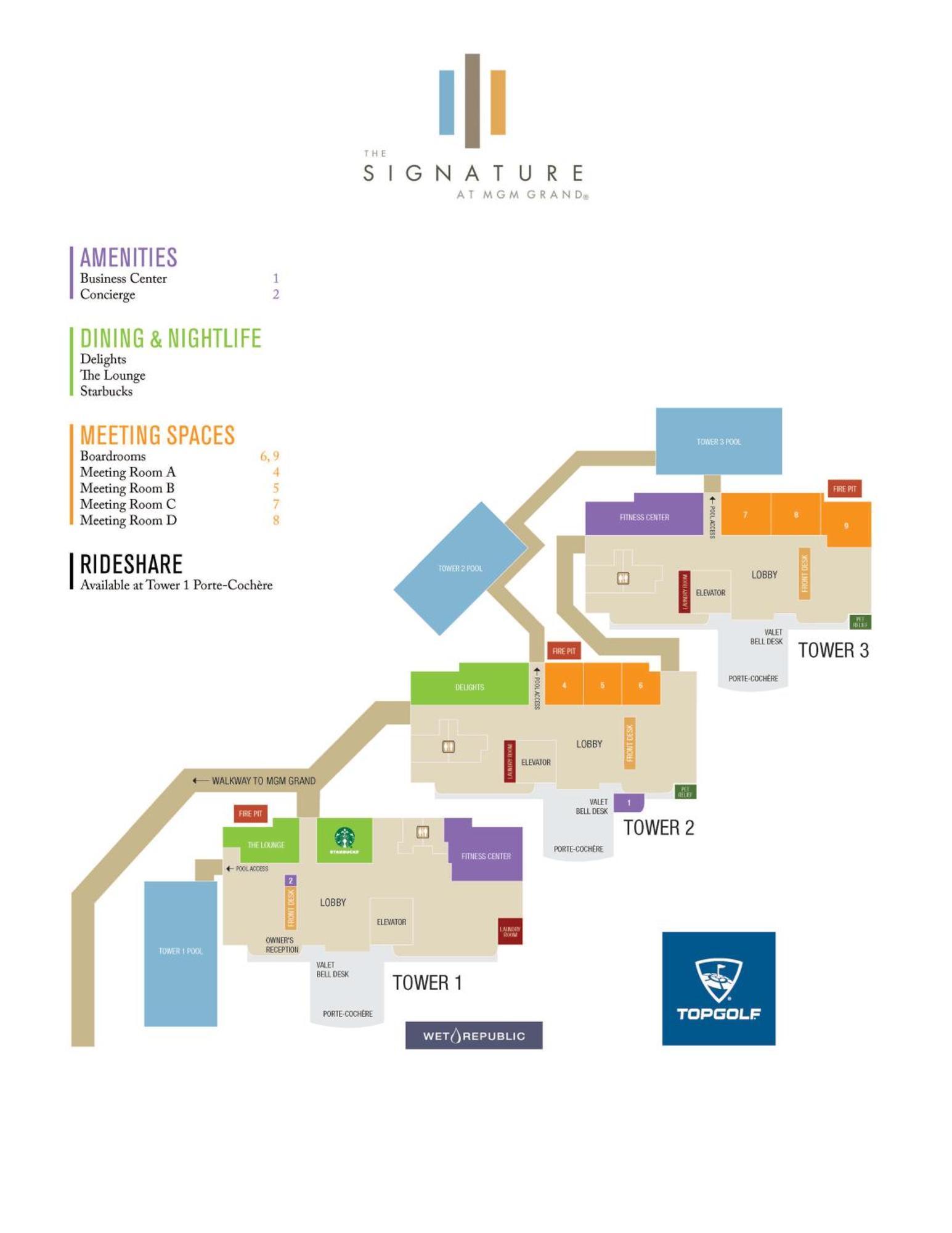 Mgm Signature-06-714 1Br 2Ba Balcony Suite Las Vegas Exteriör bild